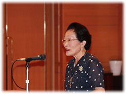 永坂会長のあいさつ(愛知県)