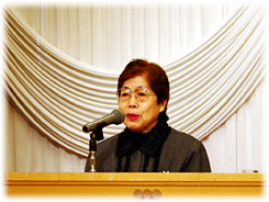 奈良県女性防火・防災クラブ連絡協議会 荻野会長