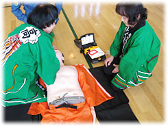 AED取扱訓練